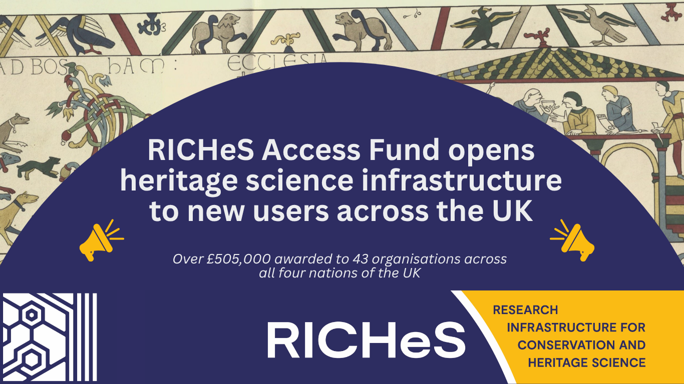 Feature image for RICHeS Access Fund opens heritage science infrastructure to new users across the UK